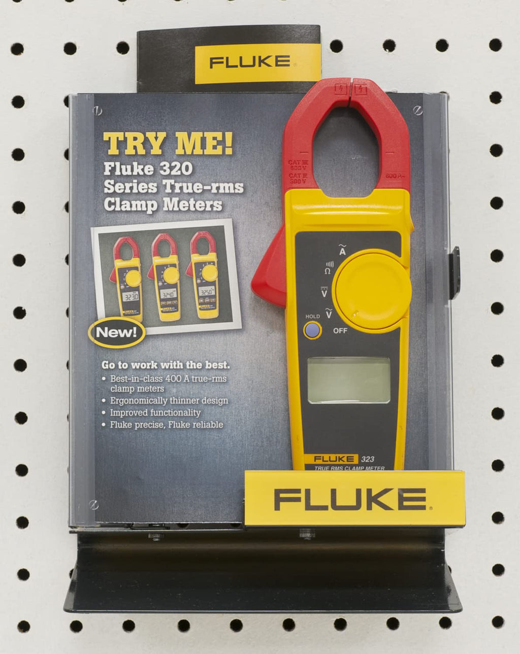 Clamp Meter, Measures AC Current to 400 A & AC/DC Voltage to 600 V J9037