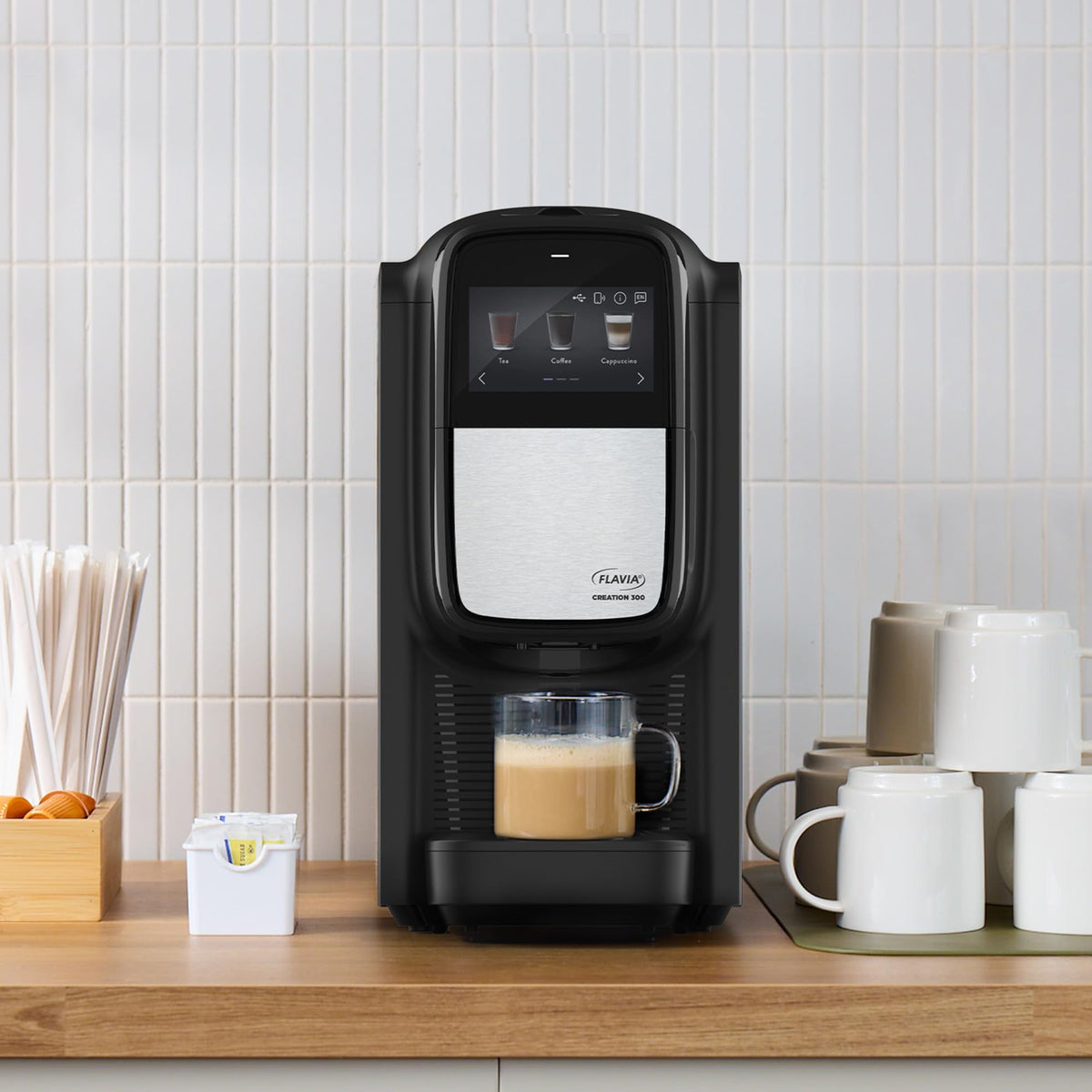 Single-Serve Brewer with Multiple Brew Sizes H37344
