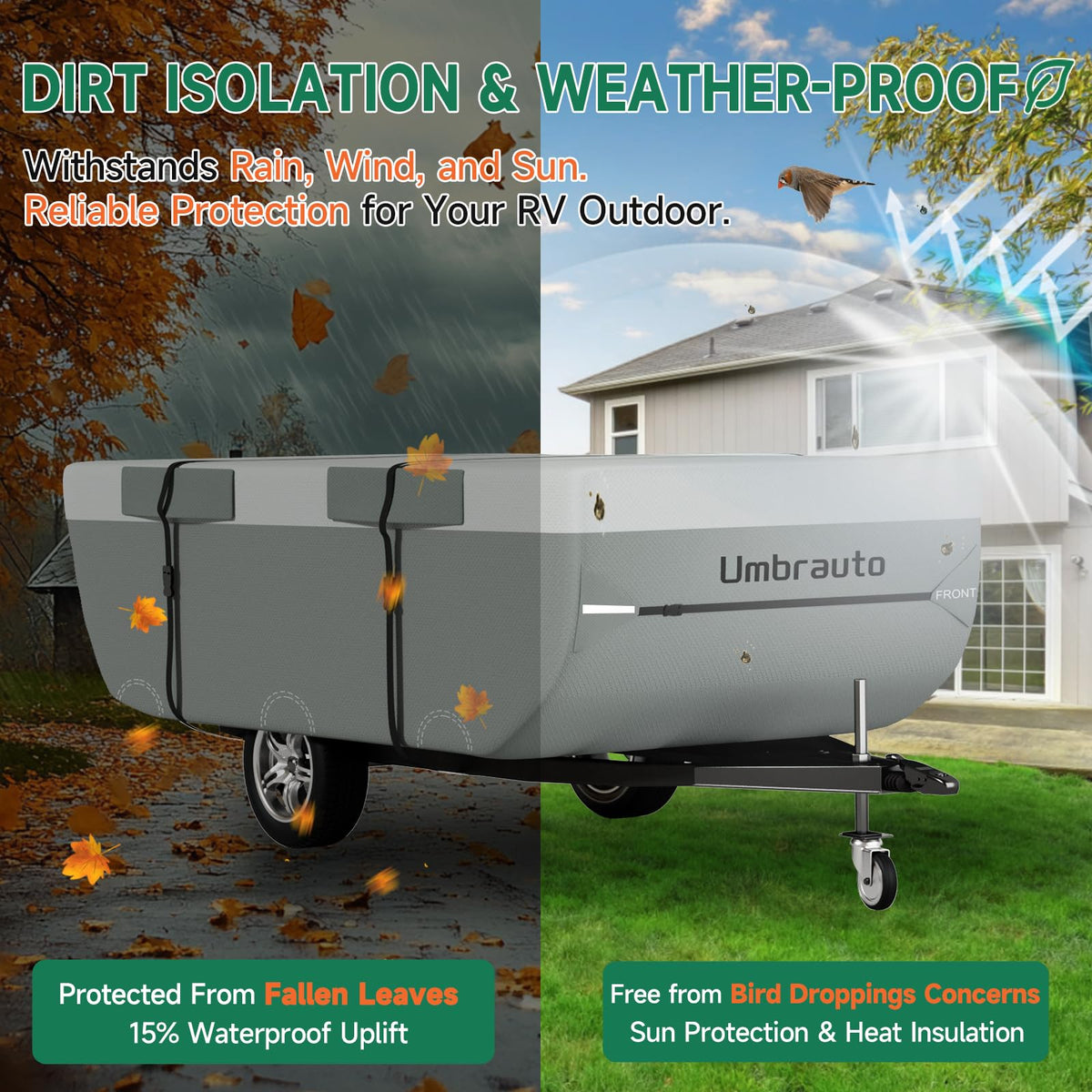 Pop Up Camper Cover 14-16 ft P307