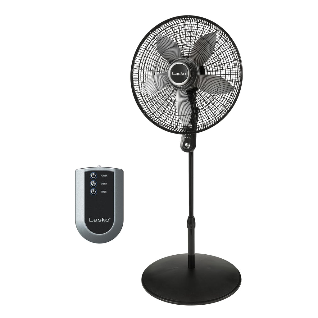 Oscillating Pedestal Fan 20" Black C462695