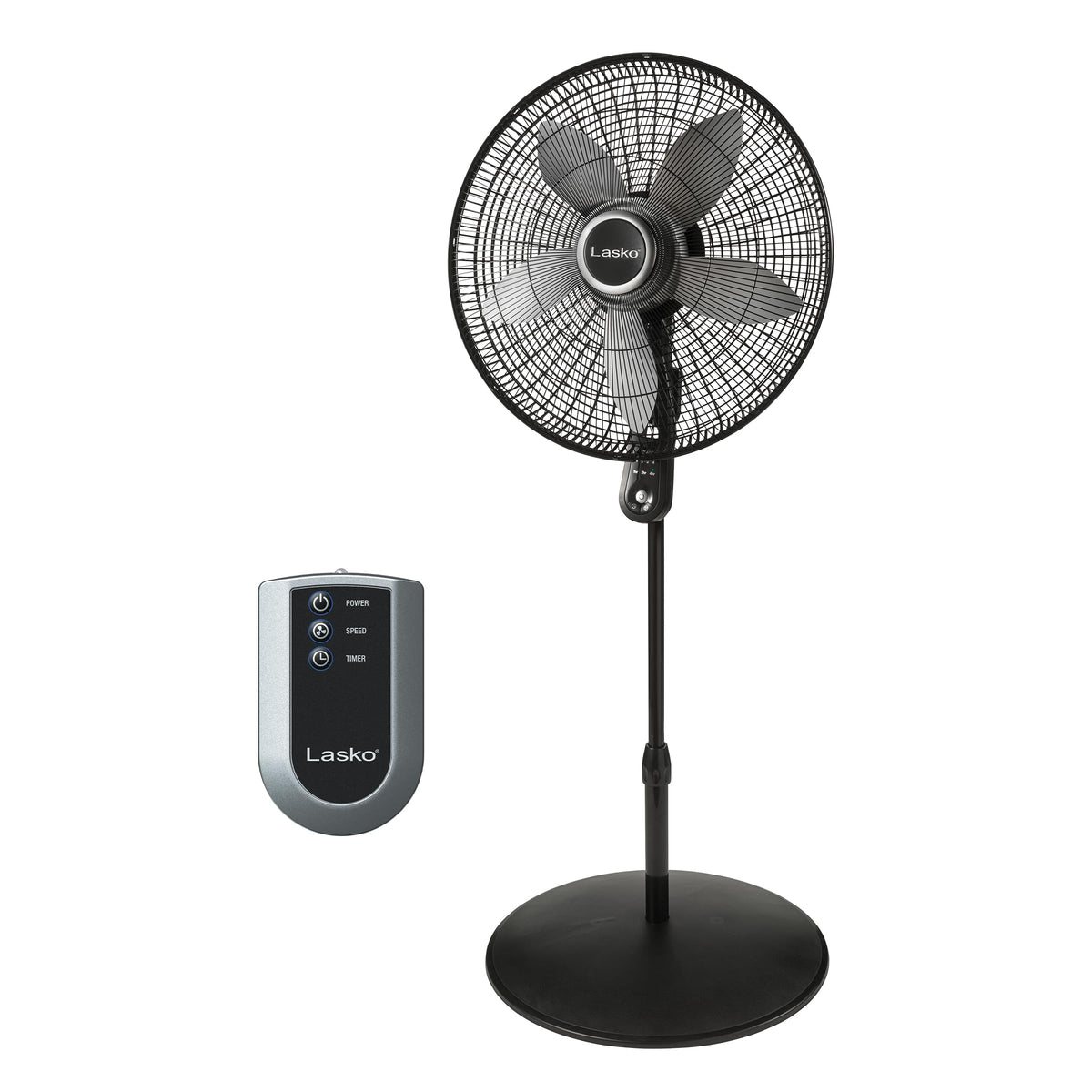 Oscillating Pedestal Fan 20" Black C462695