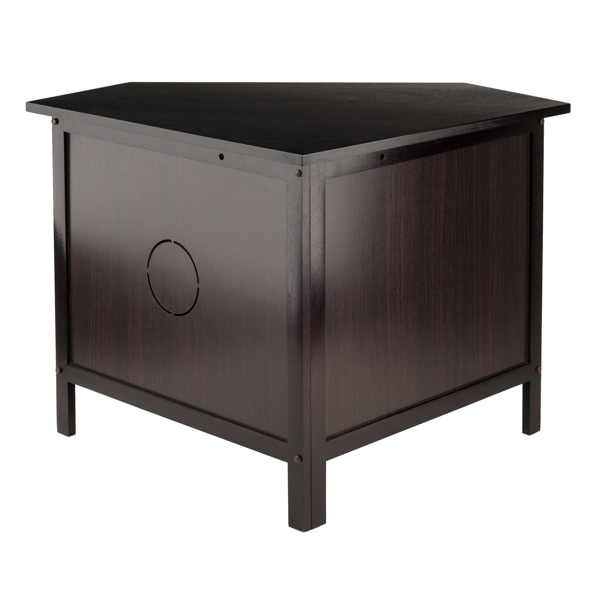Espresso Corner TV Stand A6063