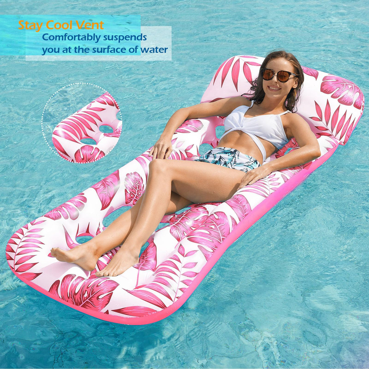 Inflatable Pool Float Lounge D4376