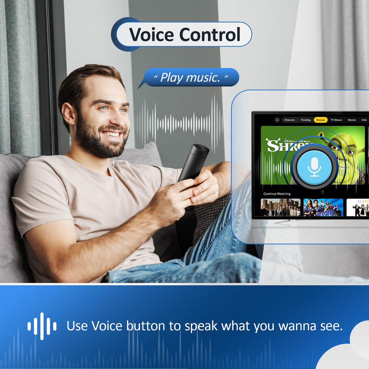 Voice Remote for Fire TV Cube FireStick 4K Max 4K Lite HD G299