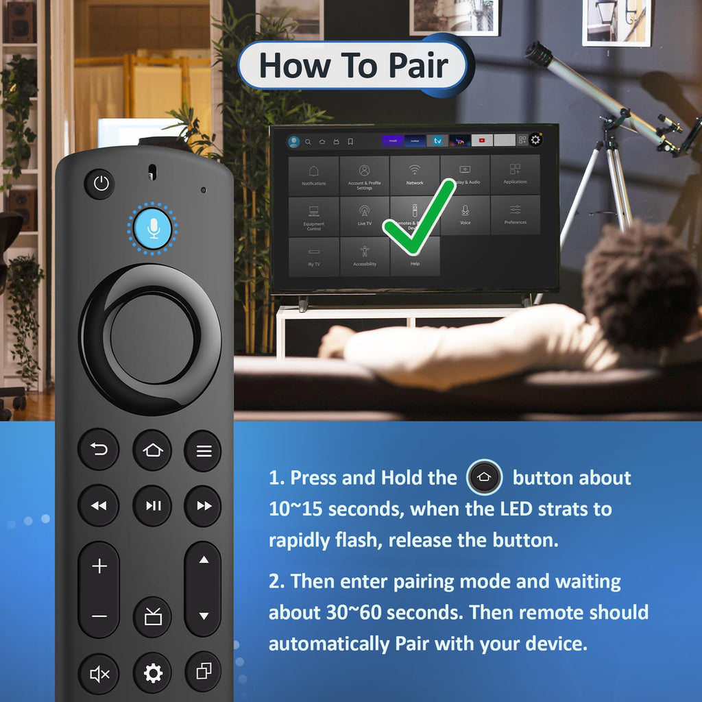 Voice Remote for Fire TV Cube FireStick 4K Max 4K Lite HD G299