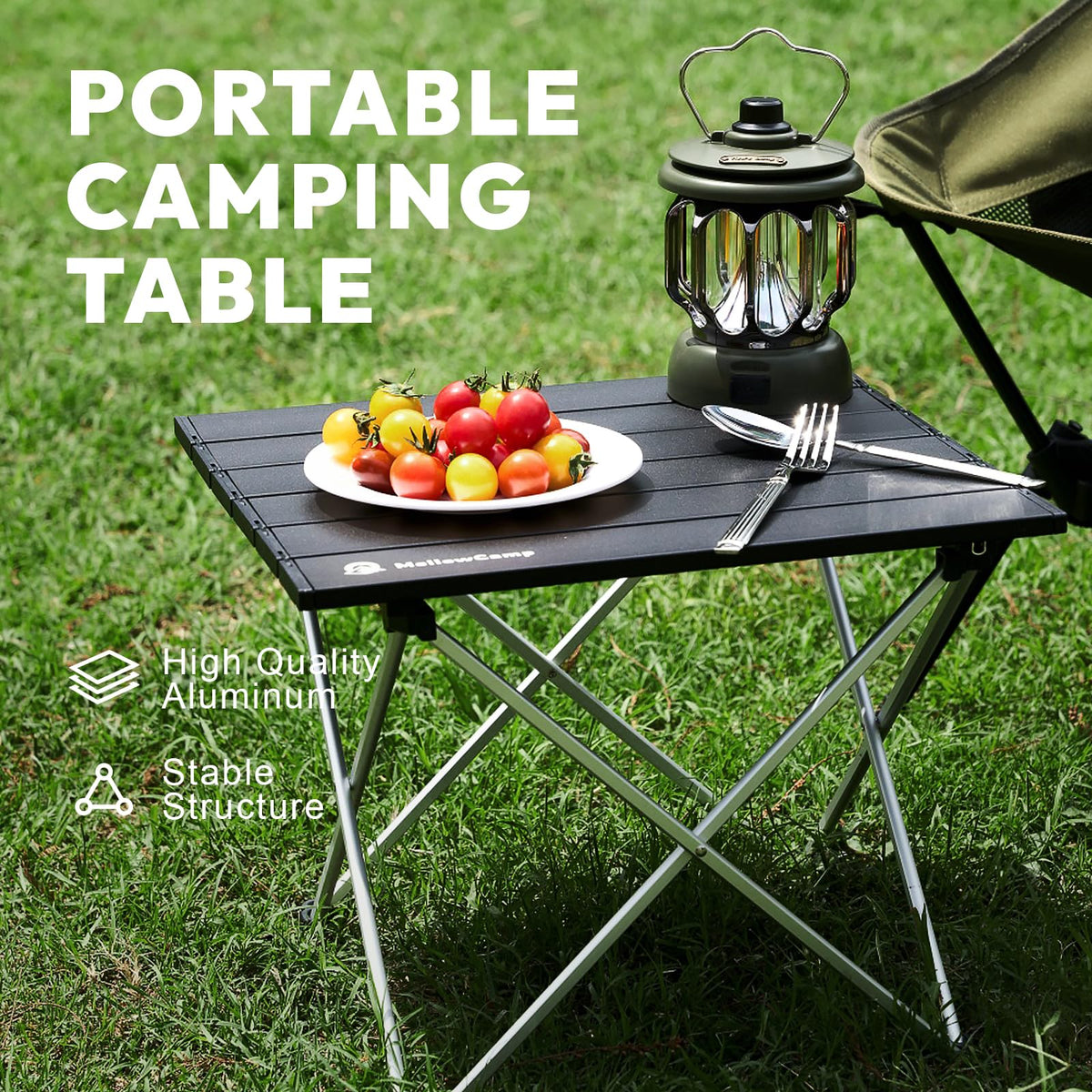 Ultralight Aluminum Folding Camping Side Table K289276