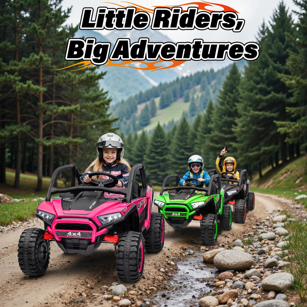 24V 2 Seater Off-Road UTV Ride on Car with Remote Control L8037