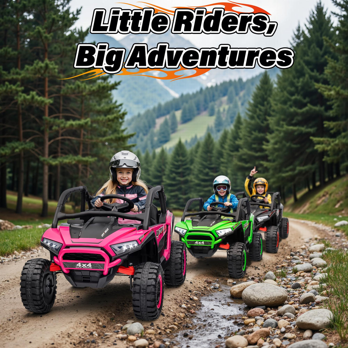 24V 2 Seater Off-Road UTV Ride on Car with Remote Control L8037