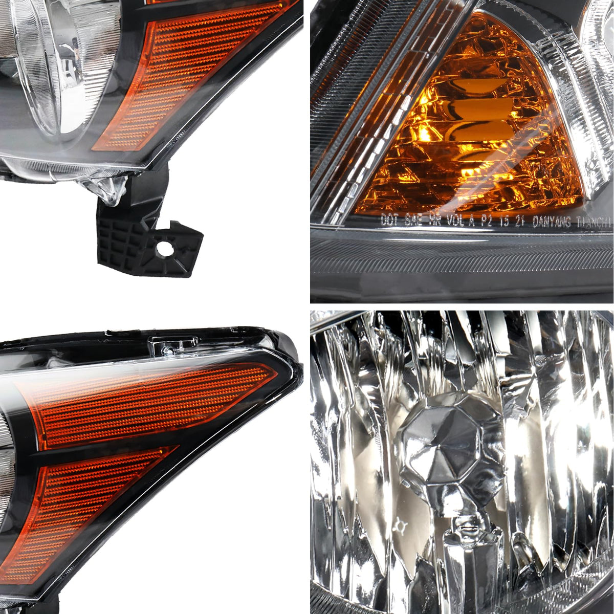 Headlights Assembly Replacement 4Dr T3351