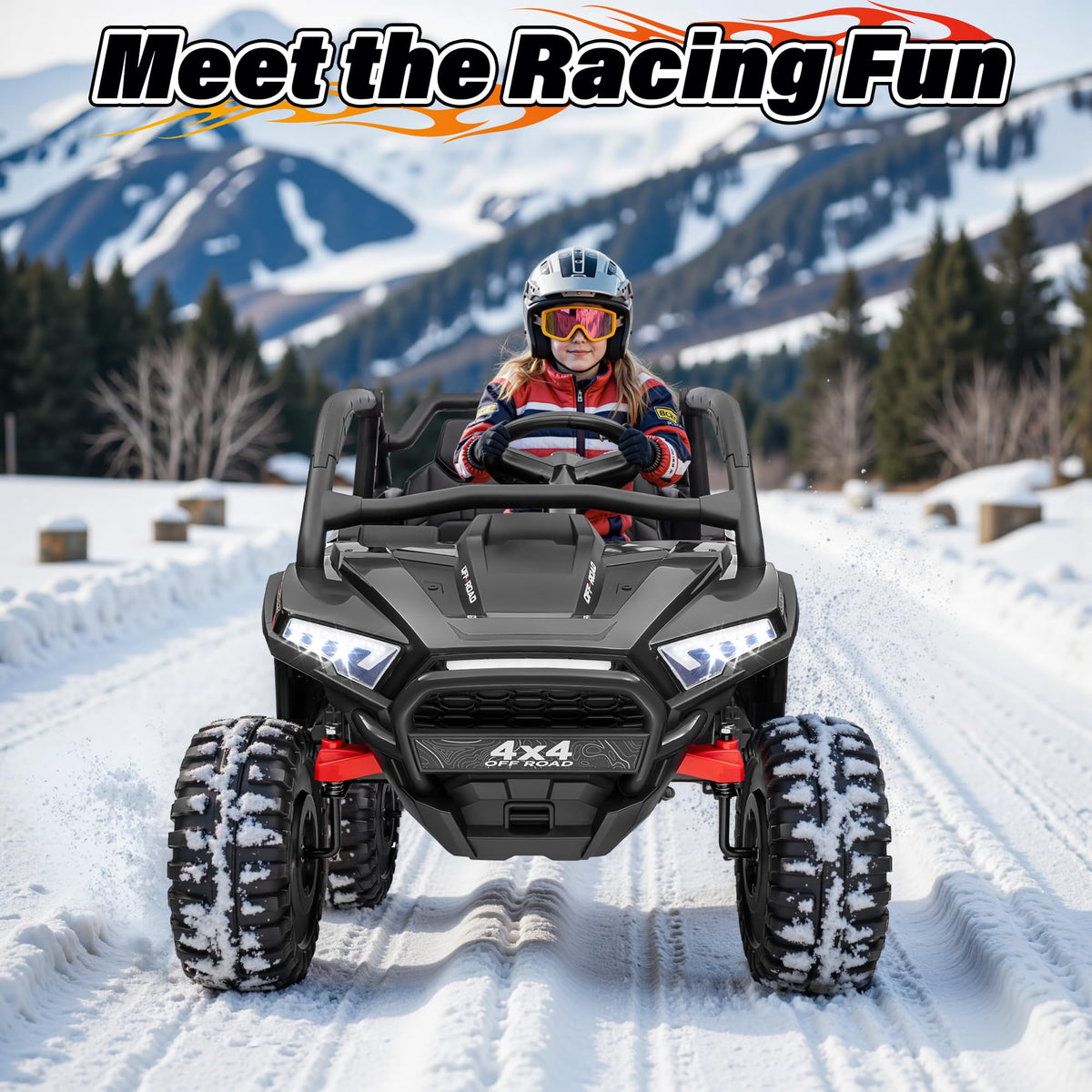 24V 2 Seater Off-Road UTV Ride on Car with Remote Control L8037