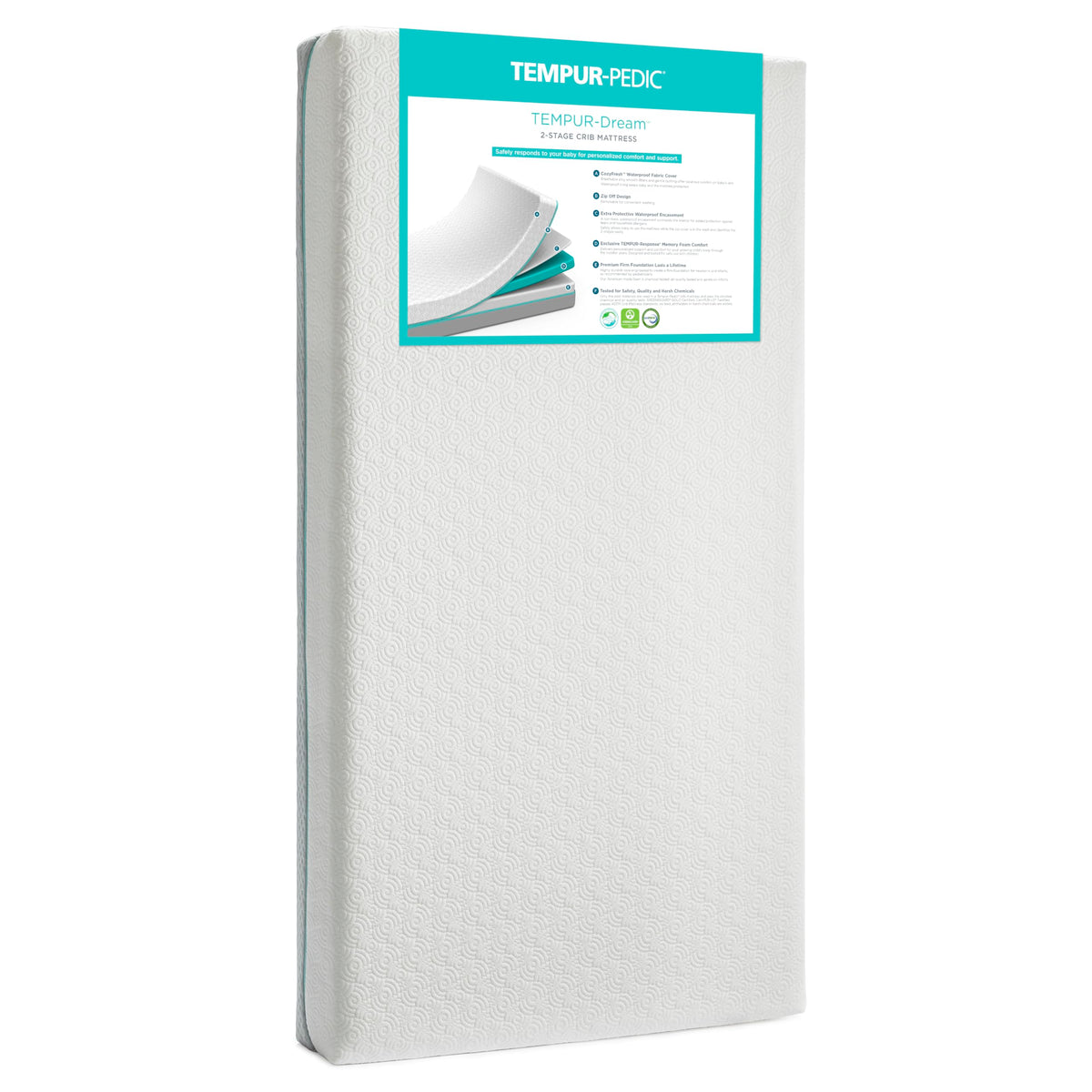 Waterproof Baby Crib and Toddler Mattress O71026