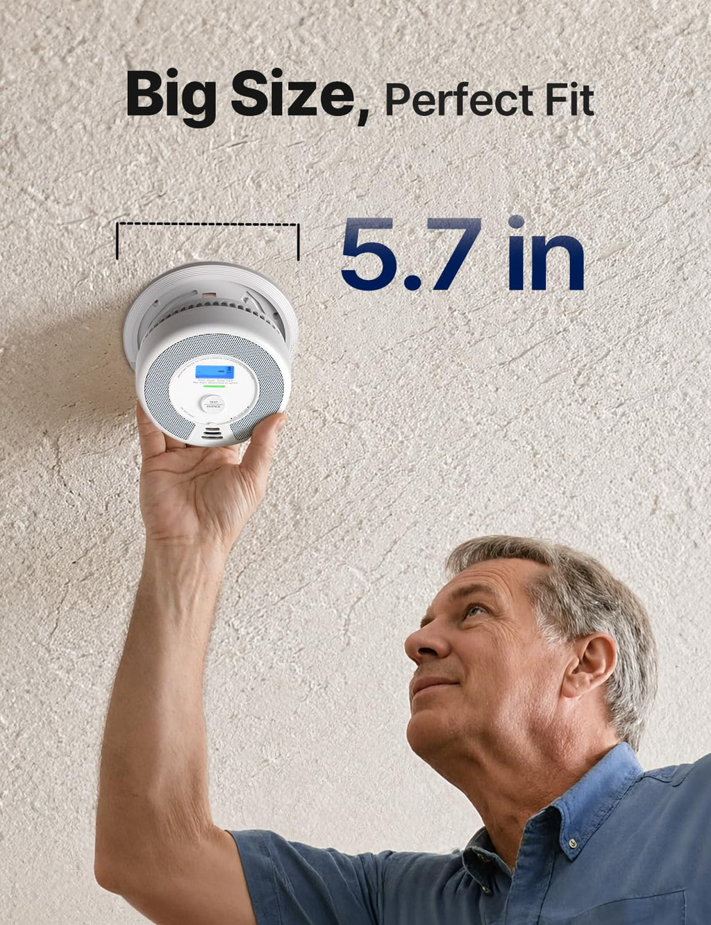 Smoke Detector Carbon Monoxide Alarm Combo 3-Pack E577