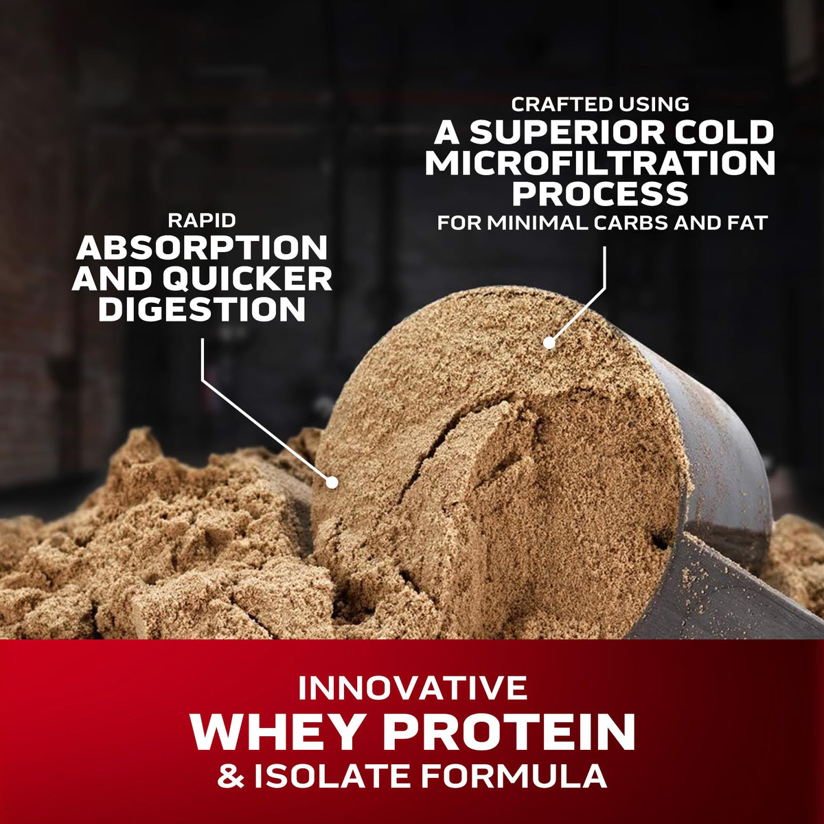 Whey Protein Powder Vanilla Cream 5LB G279204