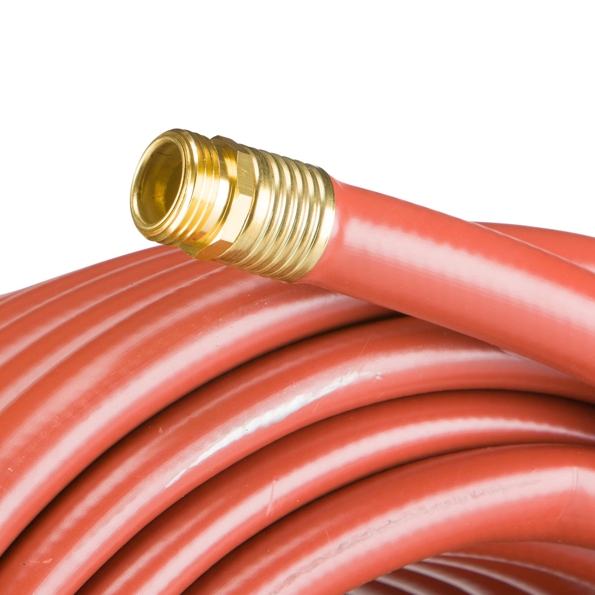 Heavy Duty Watering Hose, 100' Length, 3/4" Diameter, 400+ PSI, Red F367707
