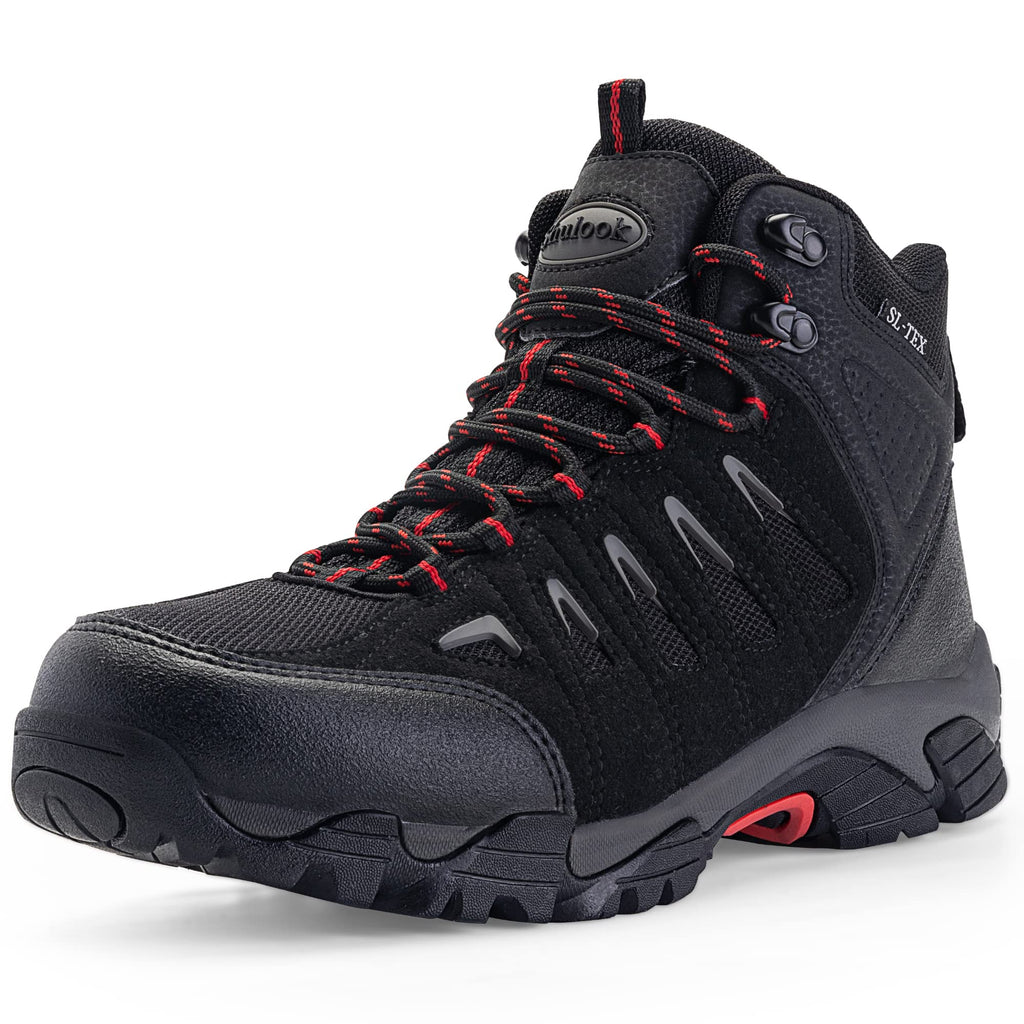 Men's Waterproof Non-Slip Lightweight Mid Top Hiking Boots F882319