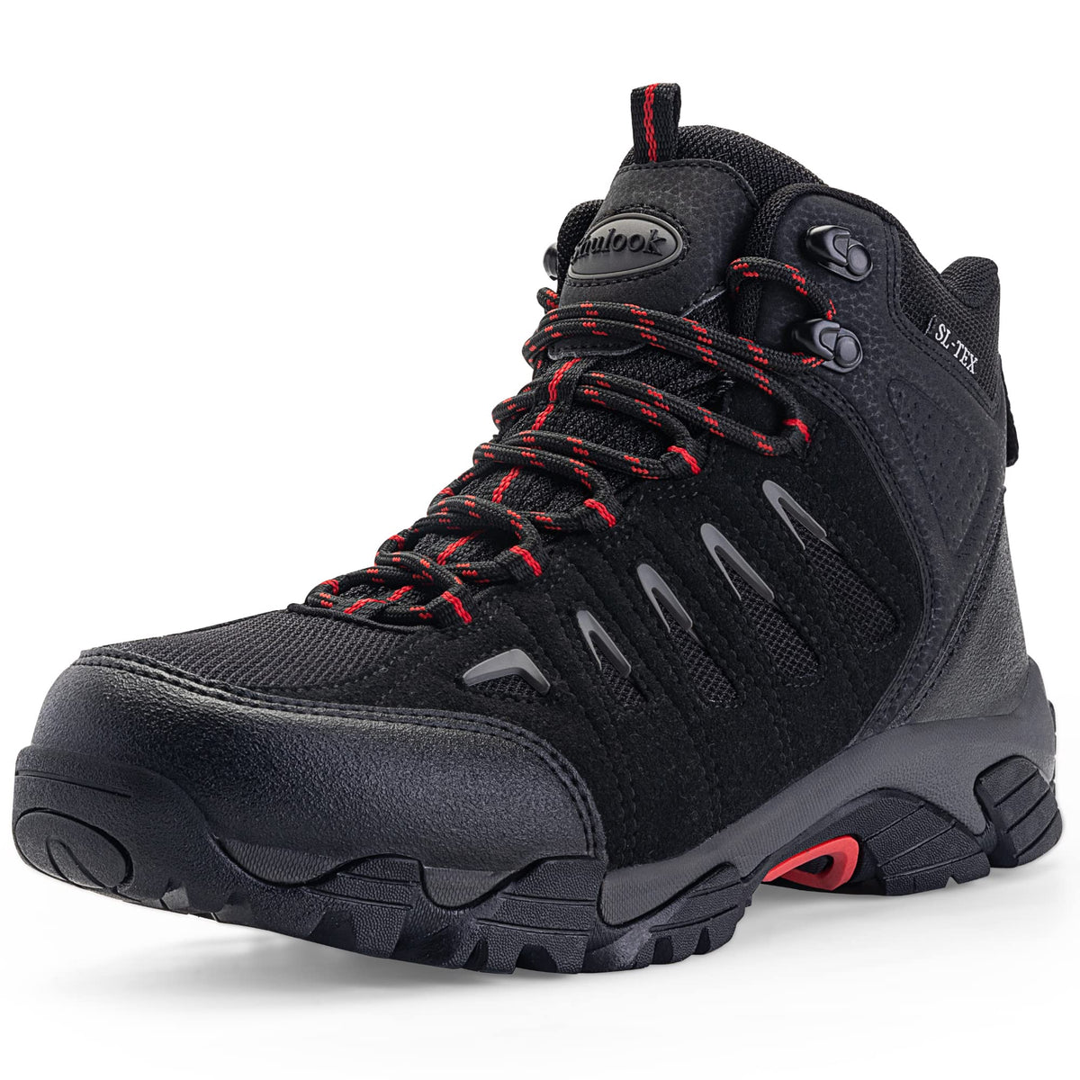 Men's Waterproof Non-Slip Lightweight Mid Top Hiking Boots F882319