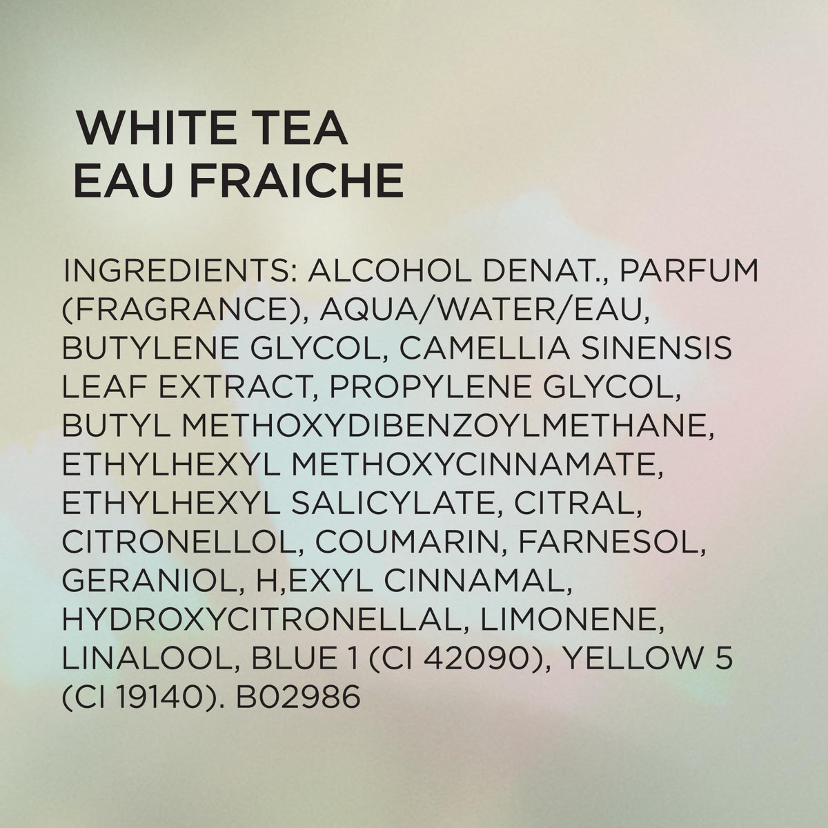 White Tea Eau De Toilette Women's Perfume Spray W384167