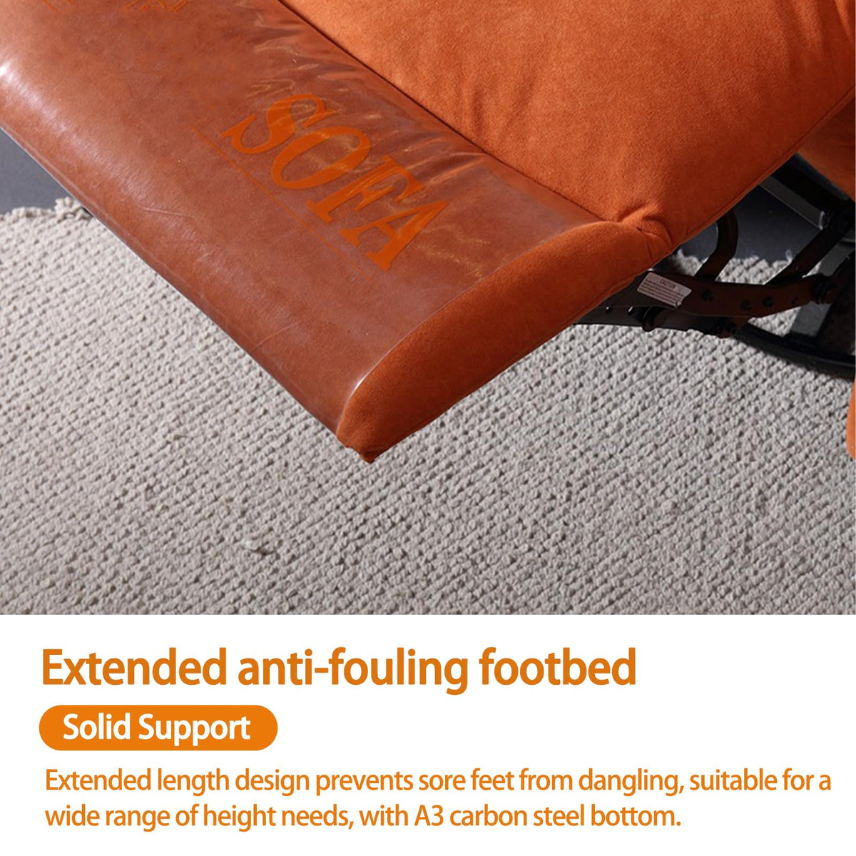 Gray Velvet Swivel Rocking Reclining Sofa U890462