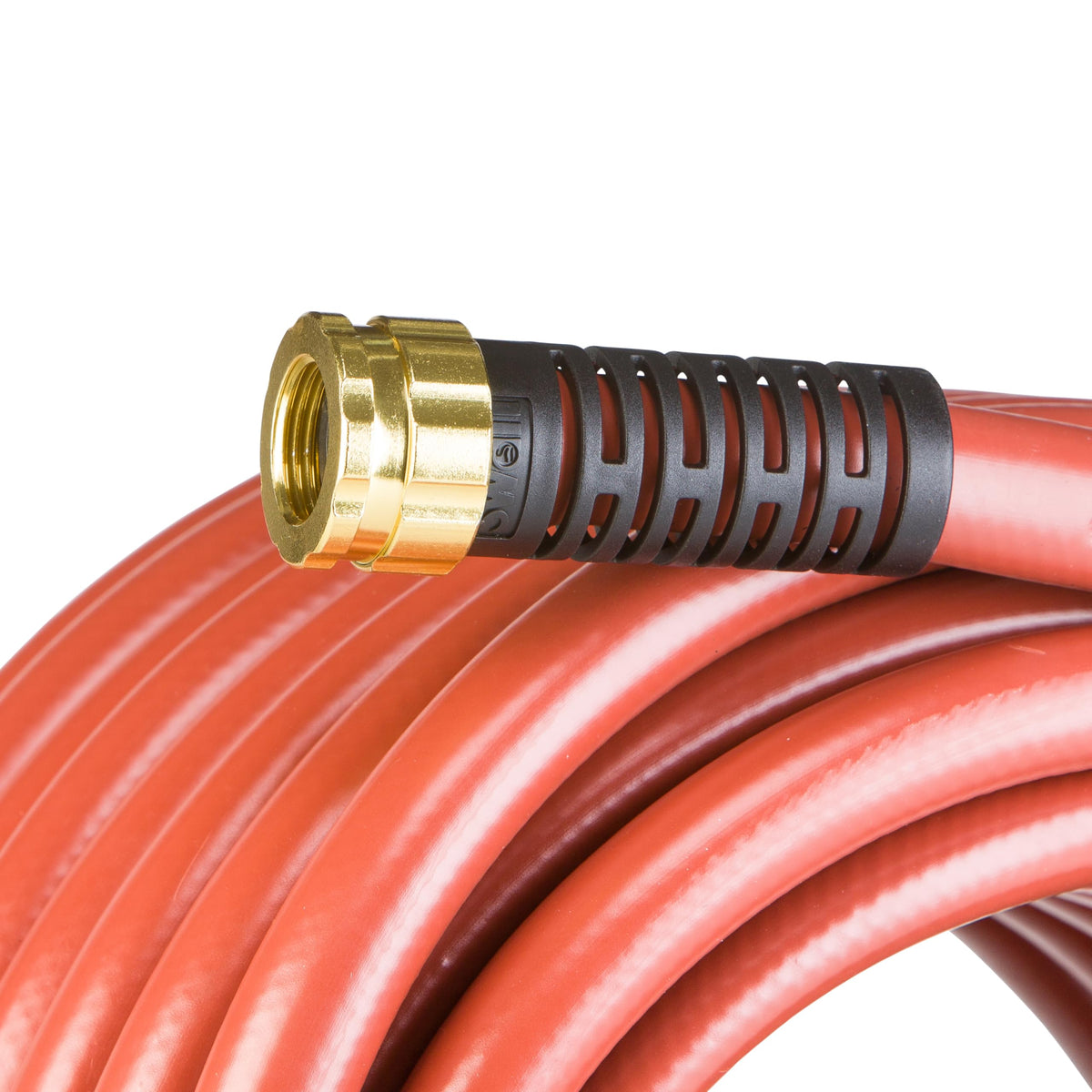 Heavy Duty Watering Hose, 100' Length, 3/4" Diameter, 400+ PSI, Red F367707