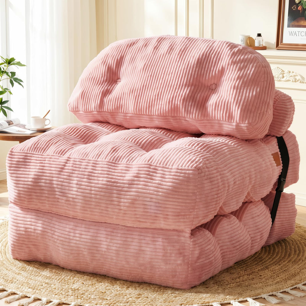 Folding Convertible Sofa Bed with Pillow Y603390