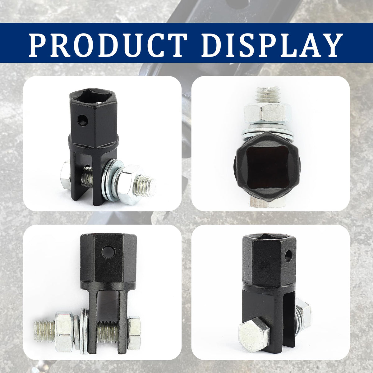 Scissor Jack Adapter for 1/2" Impact Drills Q430400