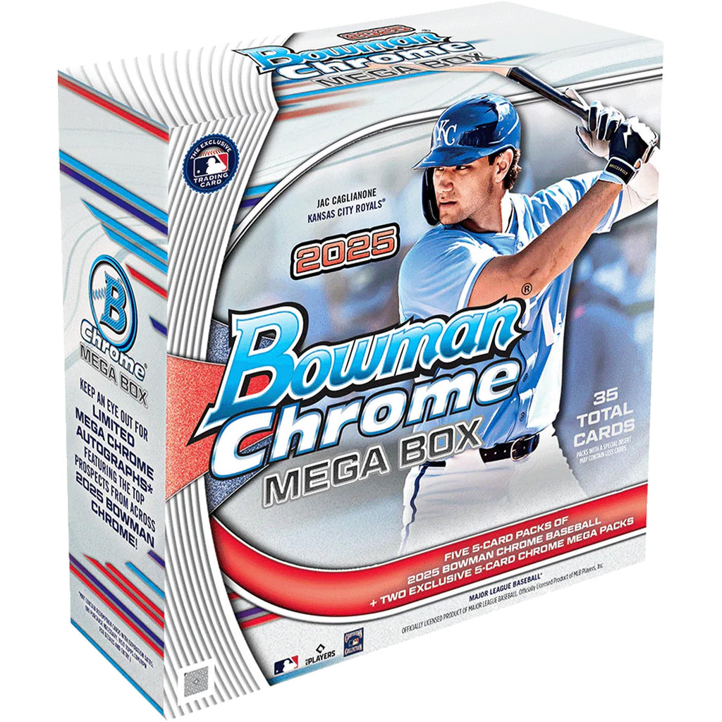 2025 Bowman Chrome MLB Baseball Mega Box D5604