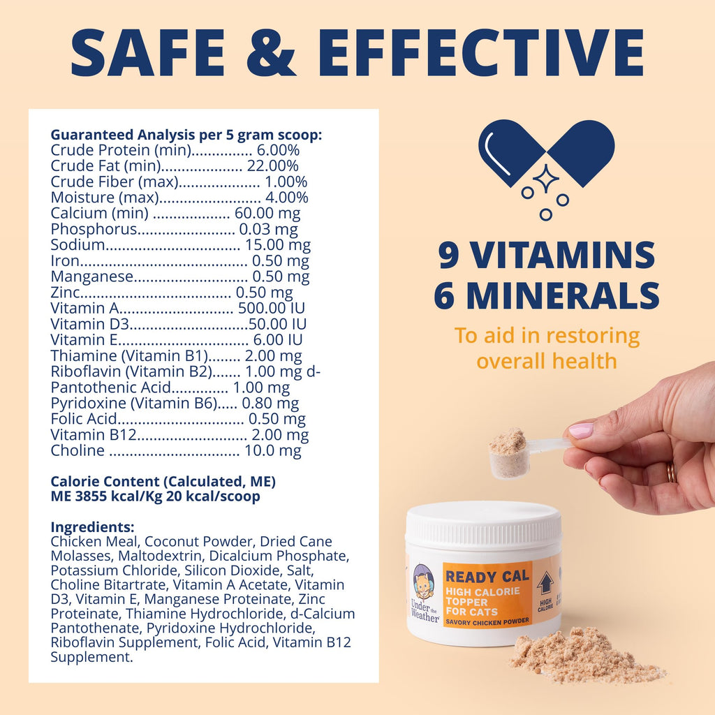 Chicken Flavor High-Calorie Cat Supplement Powder U973