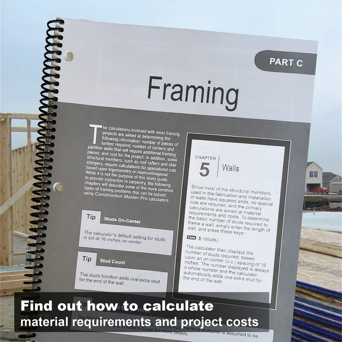 Construction Master Pro Workbook and Study Guide X987702