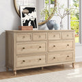 Rustic Wood 8 Drawer Dresser N5193