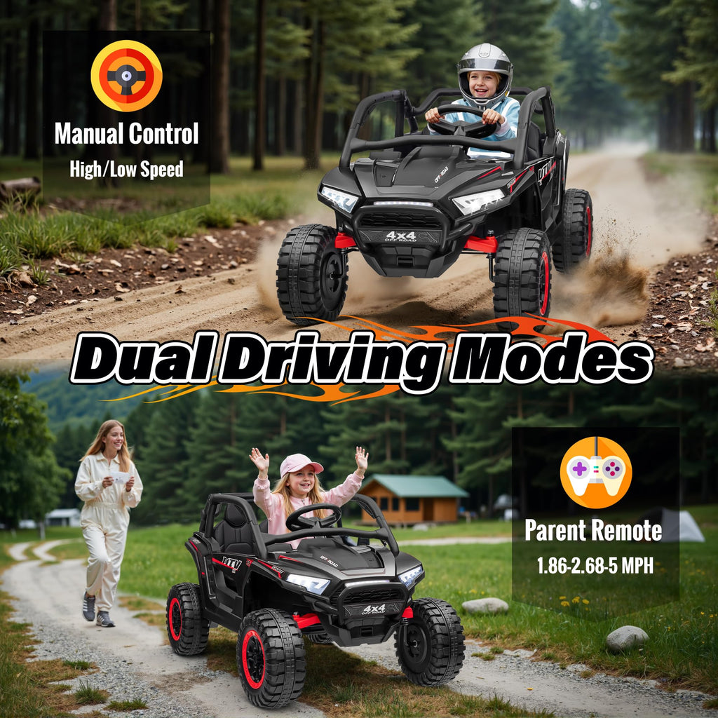 24V 2 Seater Off-Road UTV Ride on Car with Remote Control L8037