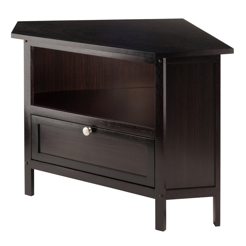 Espresso Corner TV Stand A6063