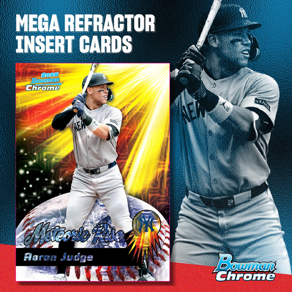 2025 Bowman Chrome MLB Baseball Mega Box D5604