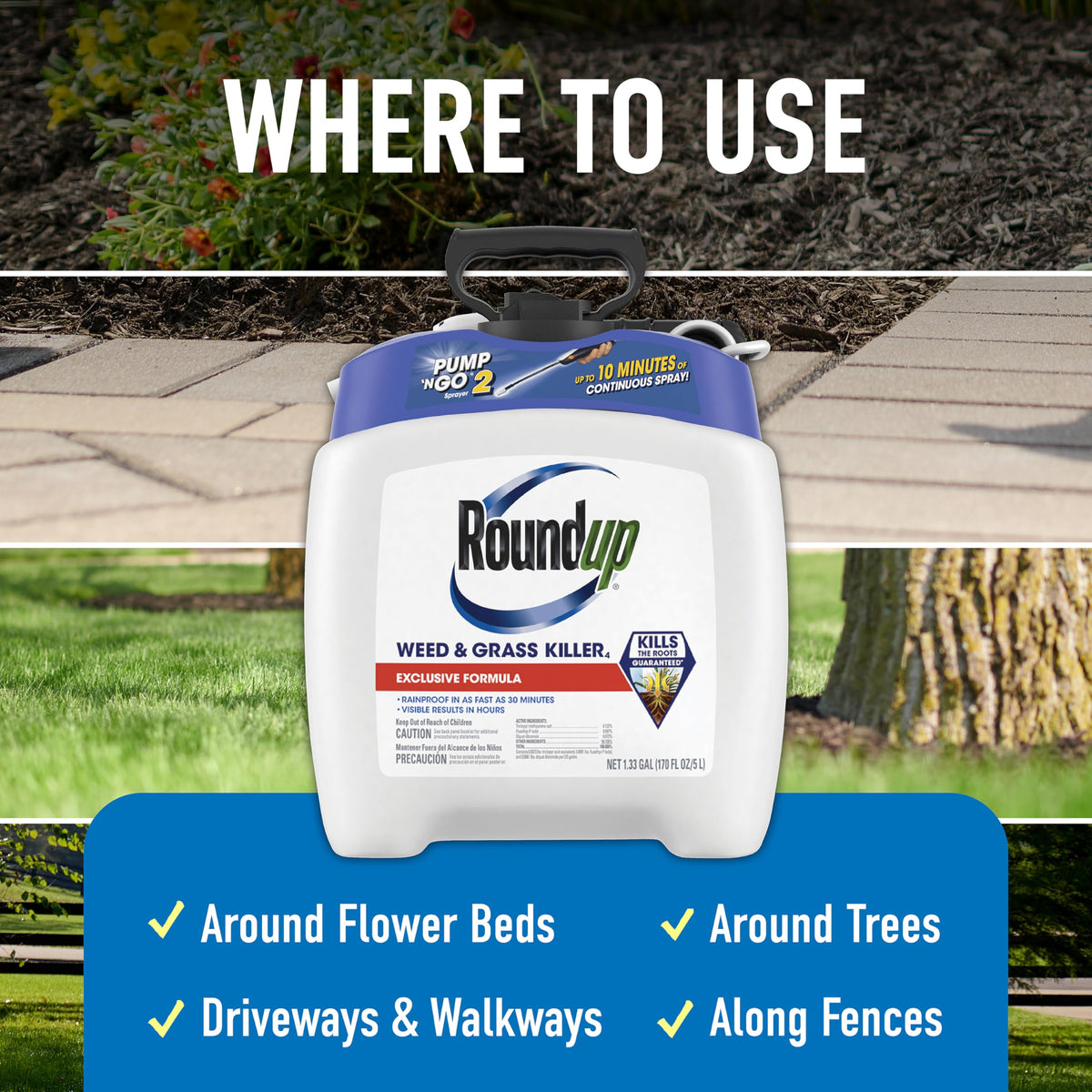 Weed & Grass Killer with Sprayer M566629