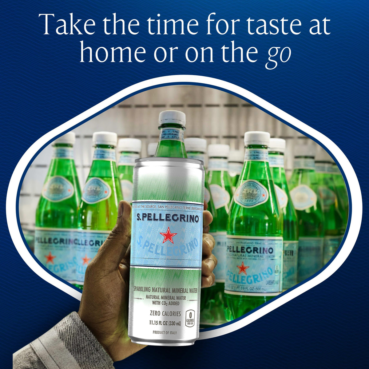 Sparkling Natural Mineral Water 11.15 Fl Oz 8-Pack O423