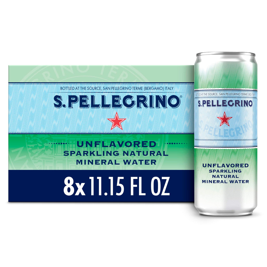 Sparkling Natural Mineral Water 11.15 Fl Oz 8-Pack O423