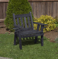 Pressure Treated Outdoor Bench with Cup Holders U952